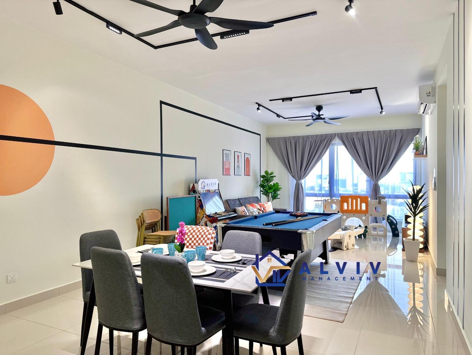 Pangsapuri New! The Apple I 2-3br I Game I 5min Jonker - Managed By Alviv