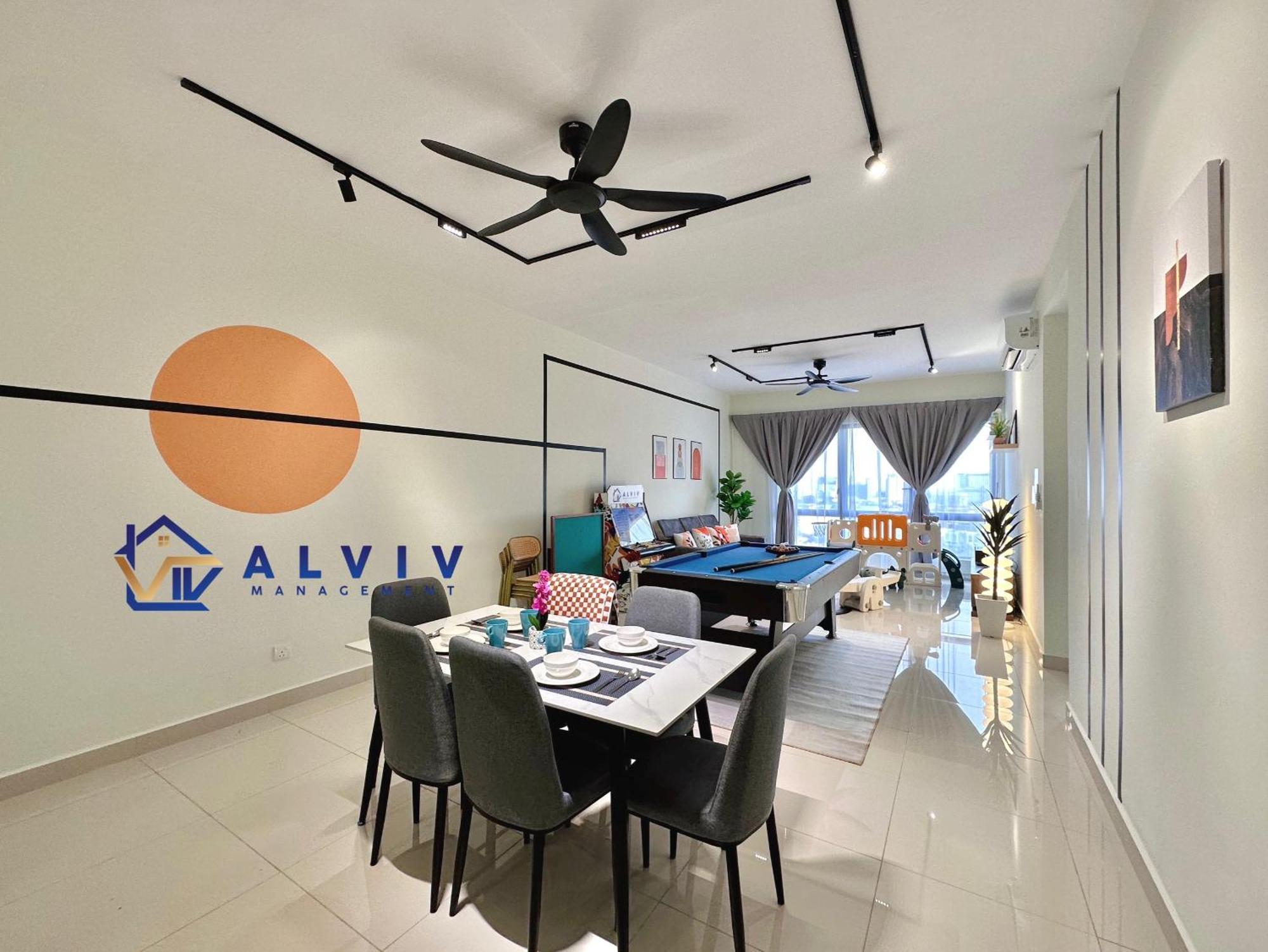 Pangsapuri New! The Apple I 2-3br I Game I 5min Jonker - Managed By Alviv *