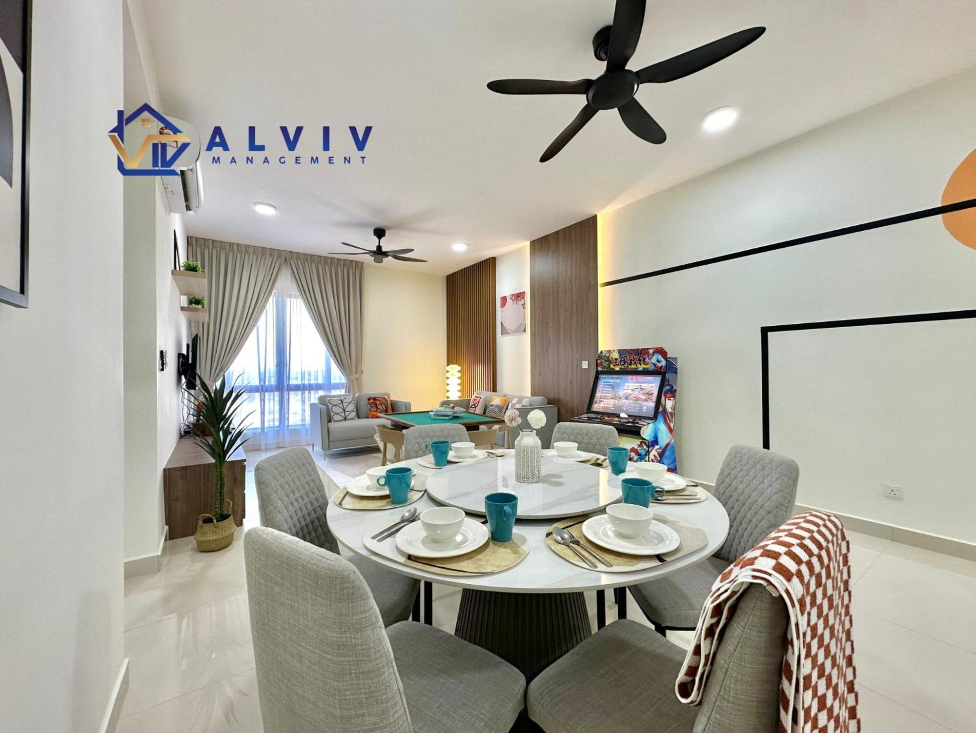 New! The Apple I 2-3br I Game I 5min Jonker - Managed By Alviv Malacca